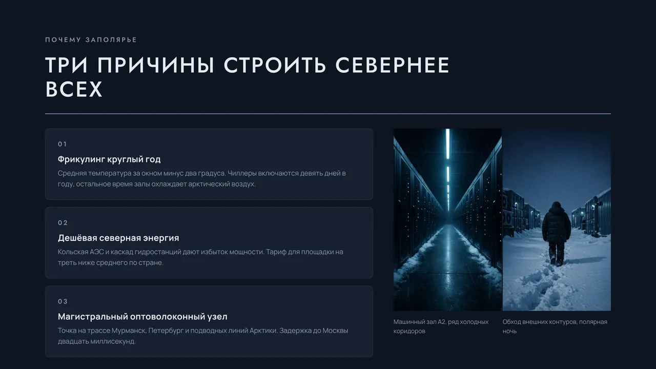 Шаблон «Норд»: тезисы по пунктам